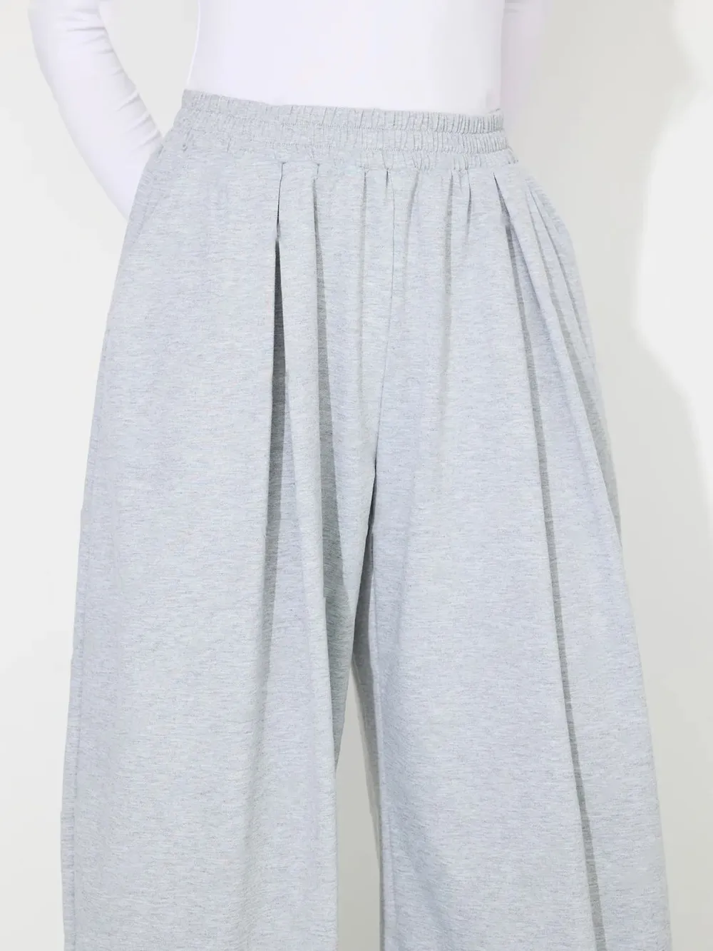 Elastic Waist Wide Leg Pants with Pockets, image 8