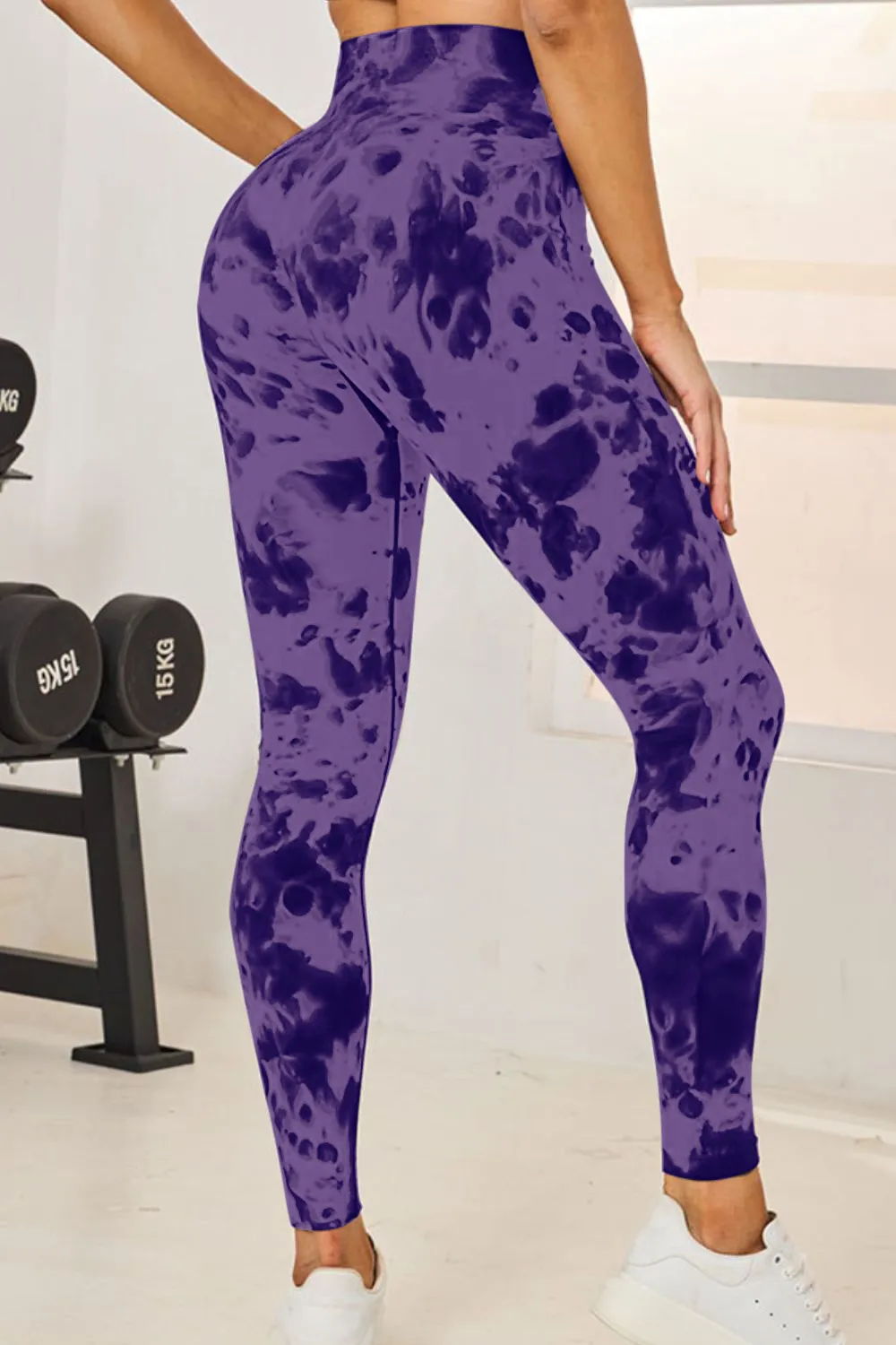 Tie-Dye High Waist Active Leggings, image 22