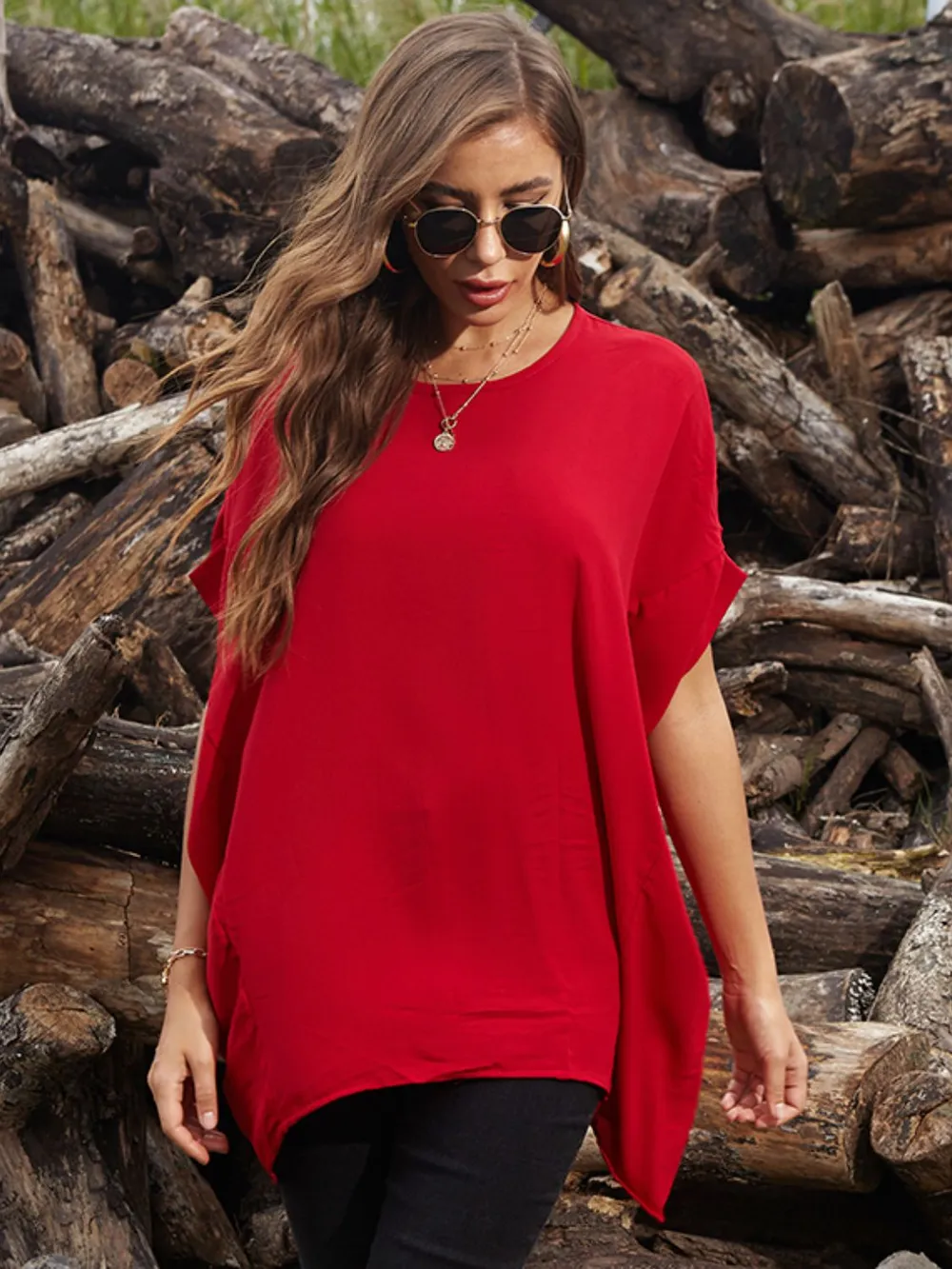 Round Neck Short Sleeve T-Shirt, image 13