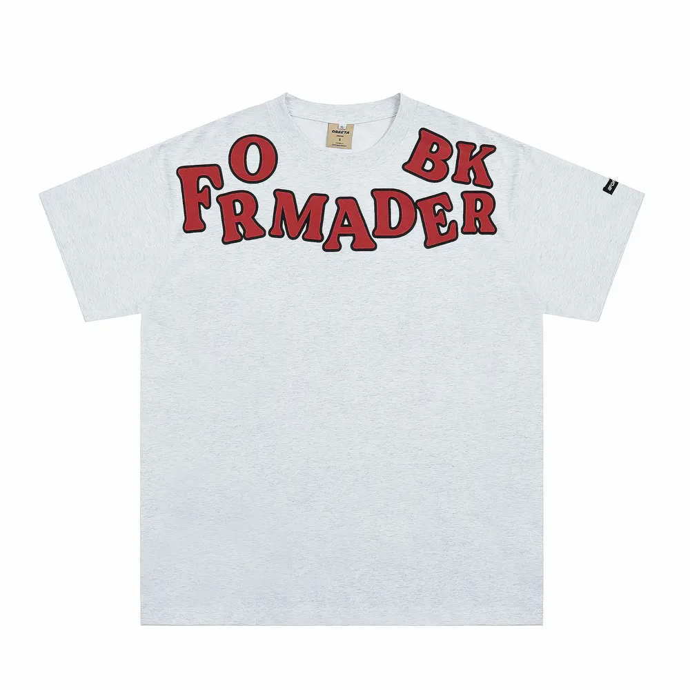 Men's Letter Round Neck Short Sleeve T-Shirt, image 2