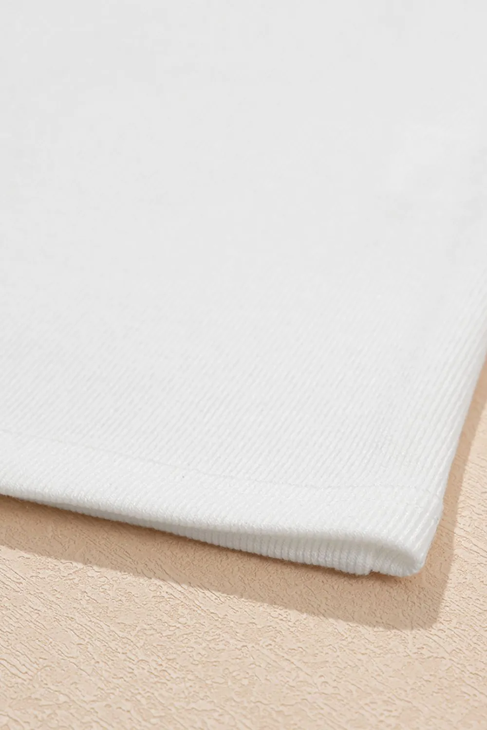 Ruffled Round Neck Cap Sleeve Top, image 14