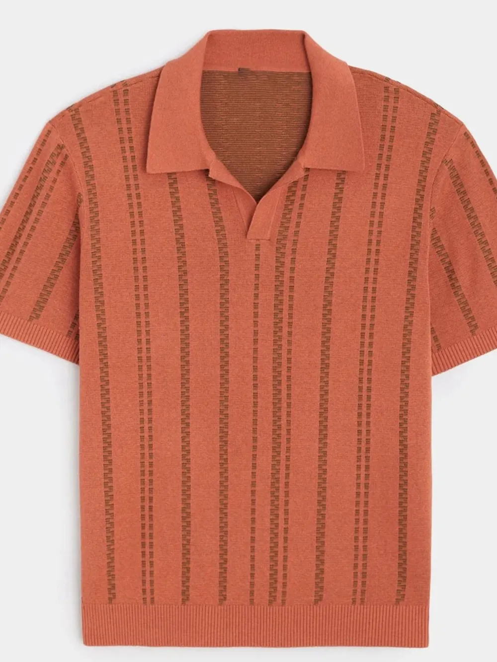 Men's Plus Size Collared Neck Short Sleeve Polo, image 4