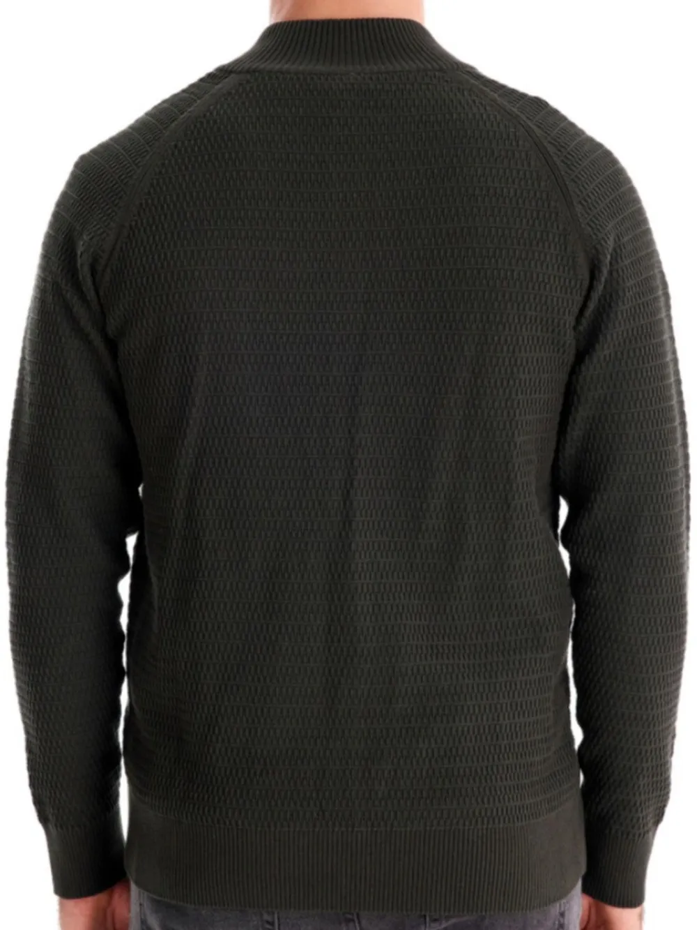 Men's Button Down Long Sleeve Cardigan, image 5