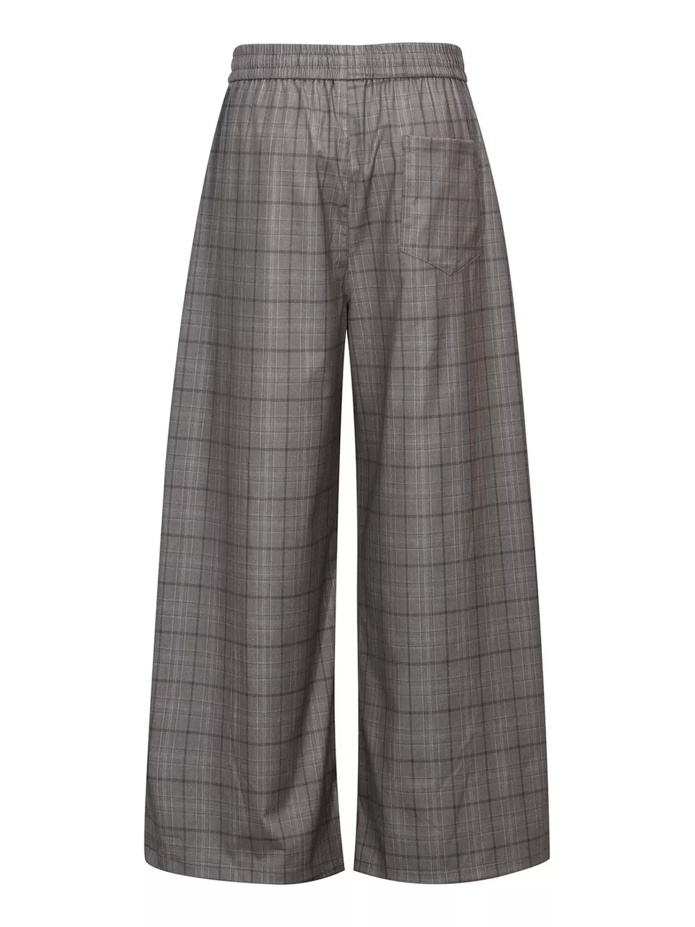 Men's Plaid Wide-Leg Pants, image 3