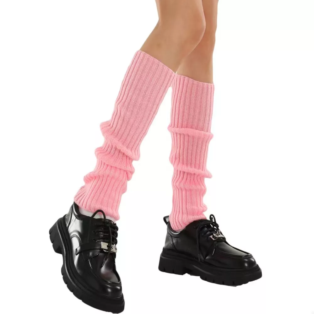 Ribbed Knit Leg Warmers, image 3