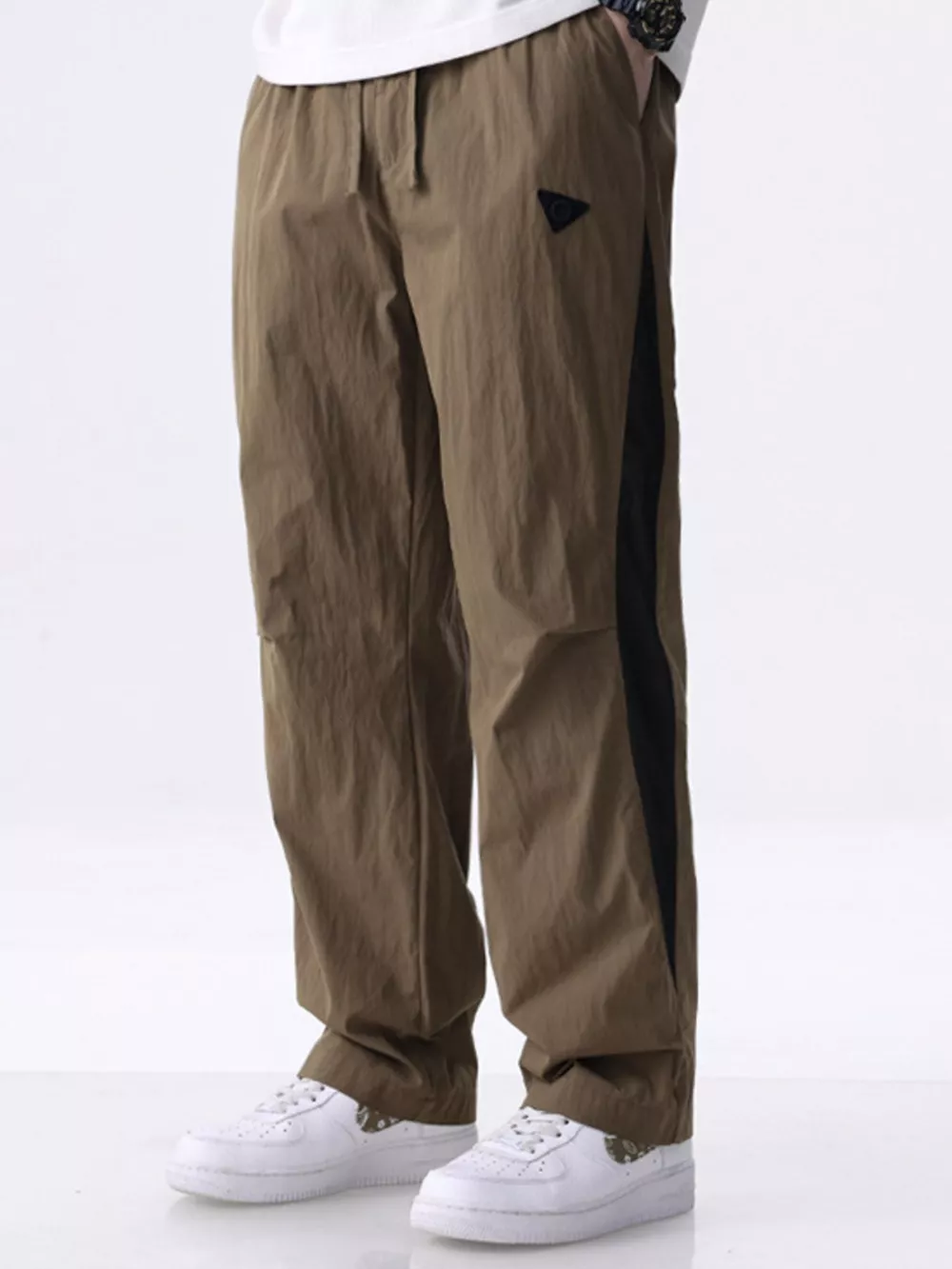Men's Plus Size Wide Leg Pants