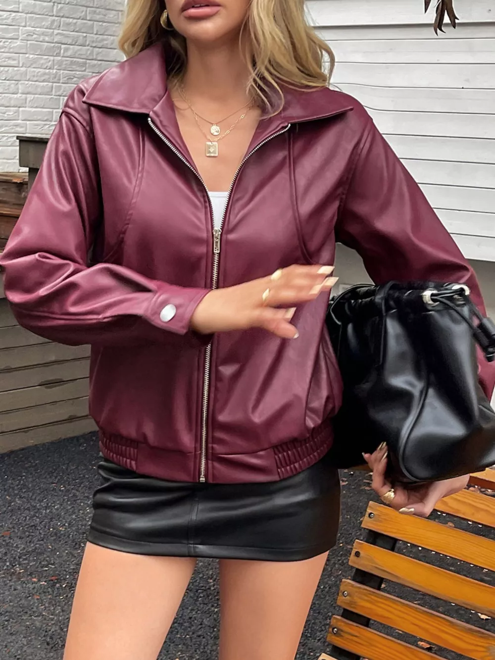 Zip Up Long Sleeve Jacket, image 7