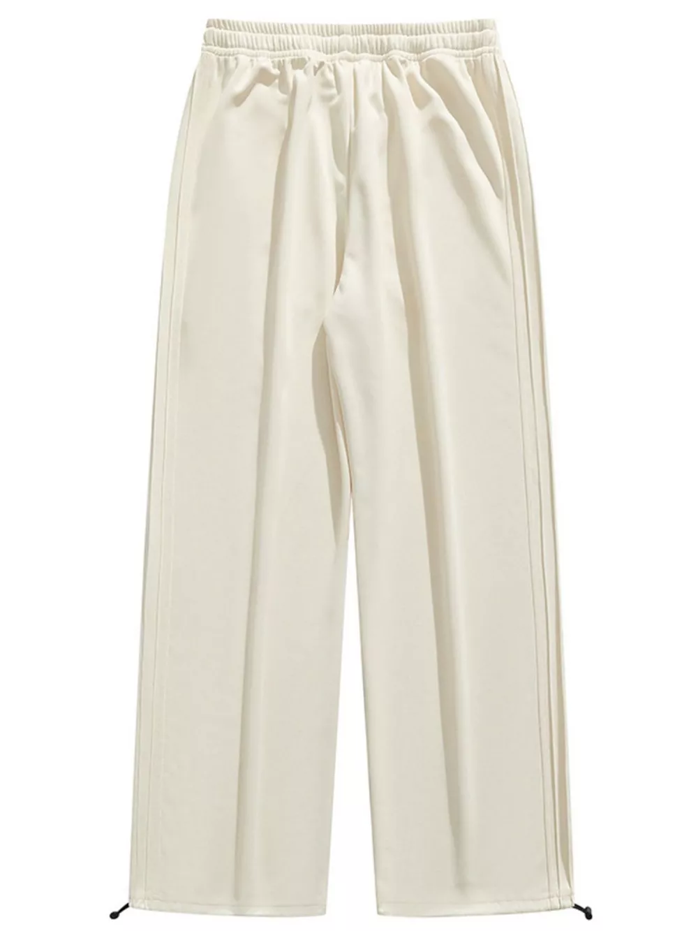 Men's Plus Size Casual Loose-Fit Drawstring Wide Leg Pants, image 6