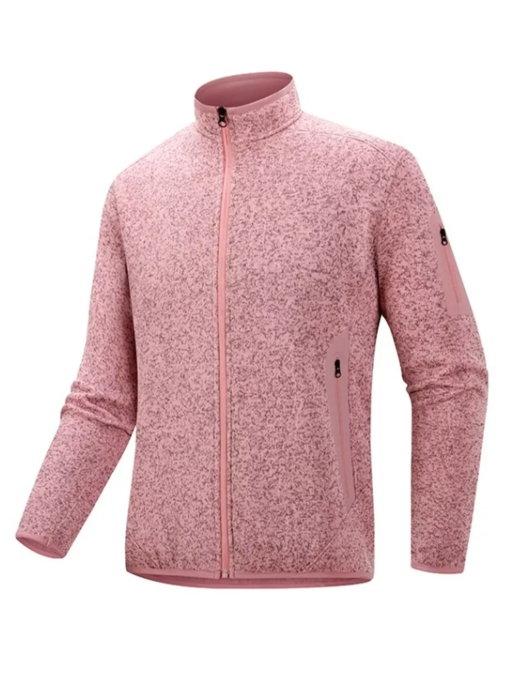 Men's Full Size Full-Zip Outdoor Jacket Plus Size, image 6
