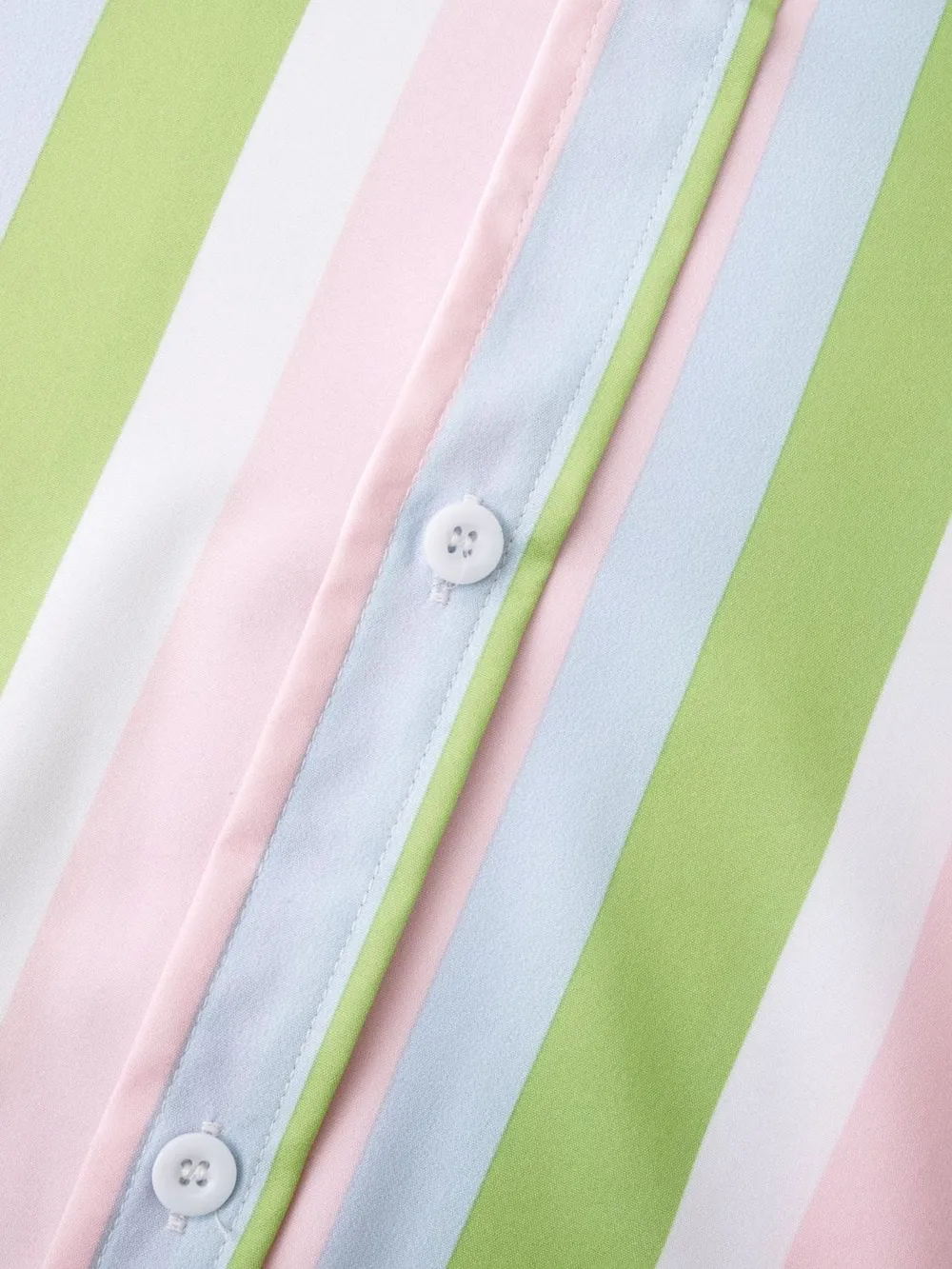 Men's Striped Collared Neck Shirt, image 5