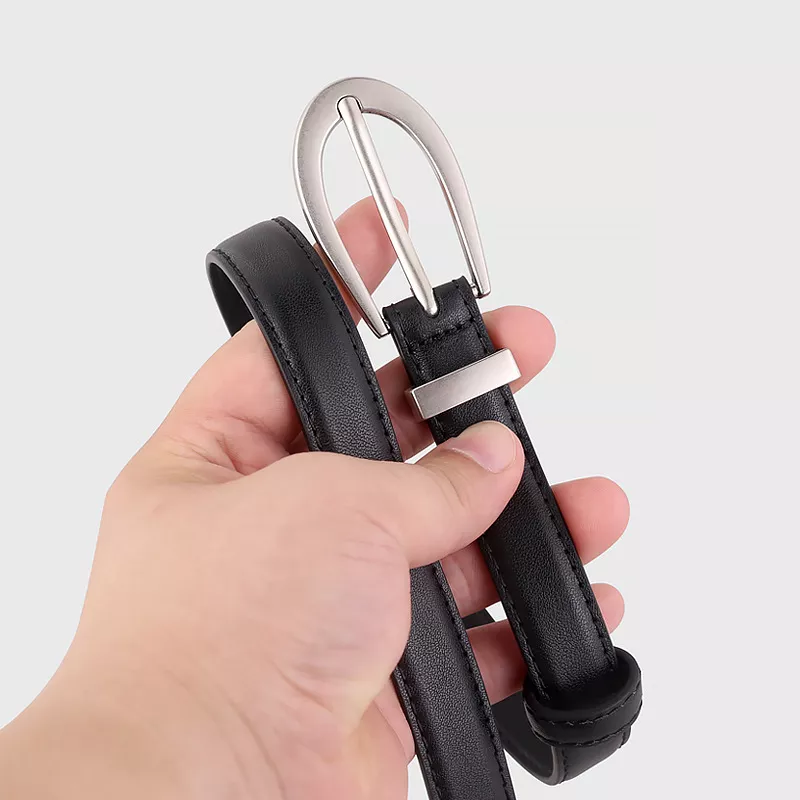 Leather Skinny Belt, image 3