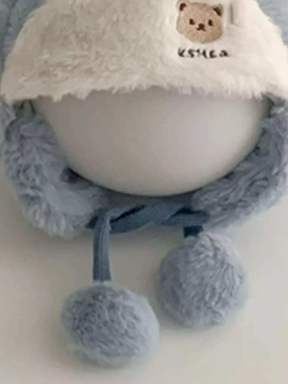 Children's Bear Ear Fluffy Hat, image 9