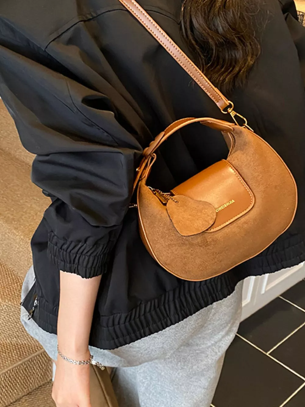 Top Handle Crossbody Bag, image 3