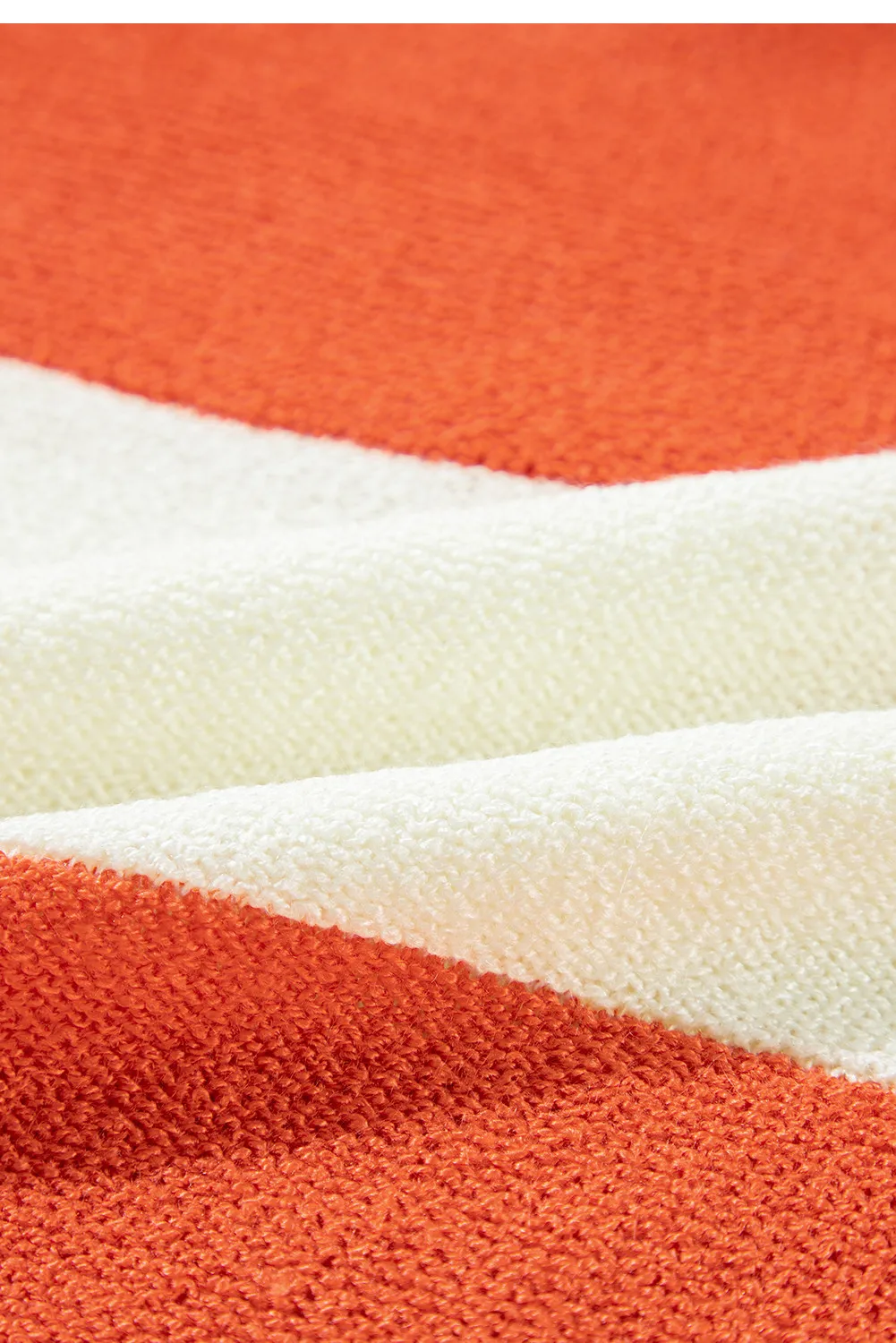 Color Block Dropped Shoulder V-Neck Sweater, image 5