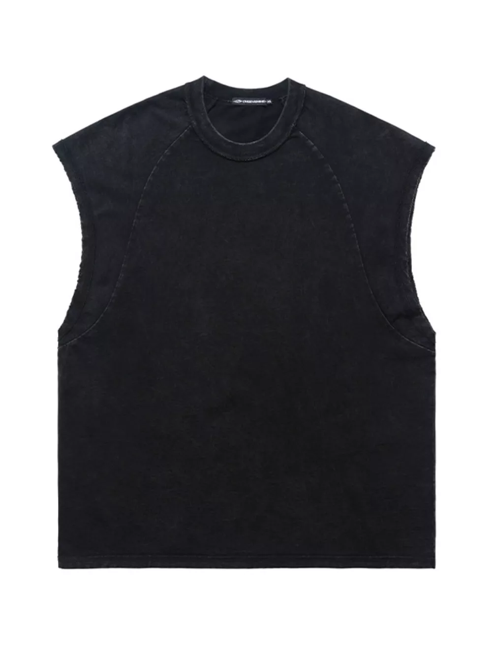 Men's Round Neck Tank, image 7