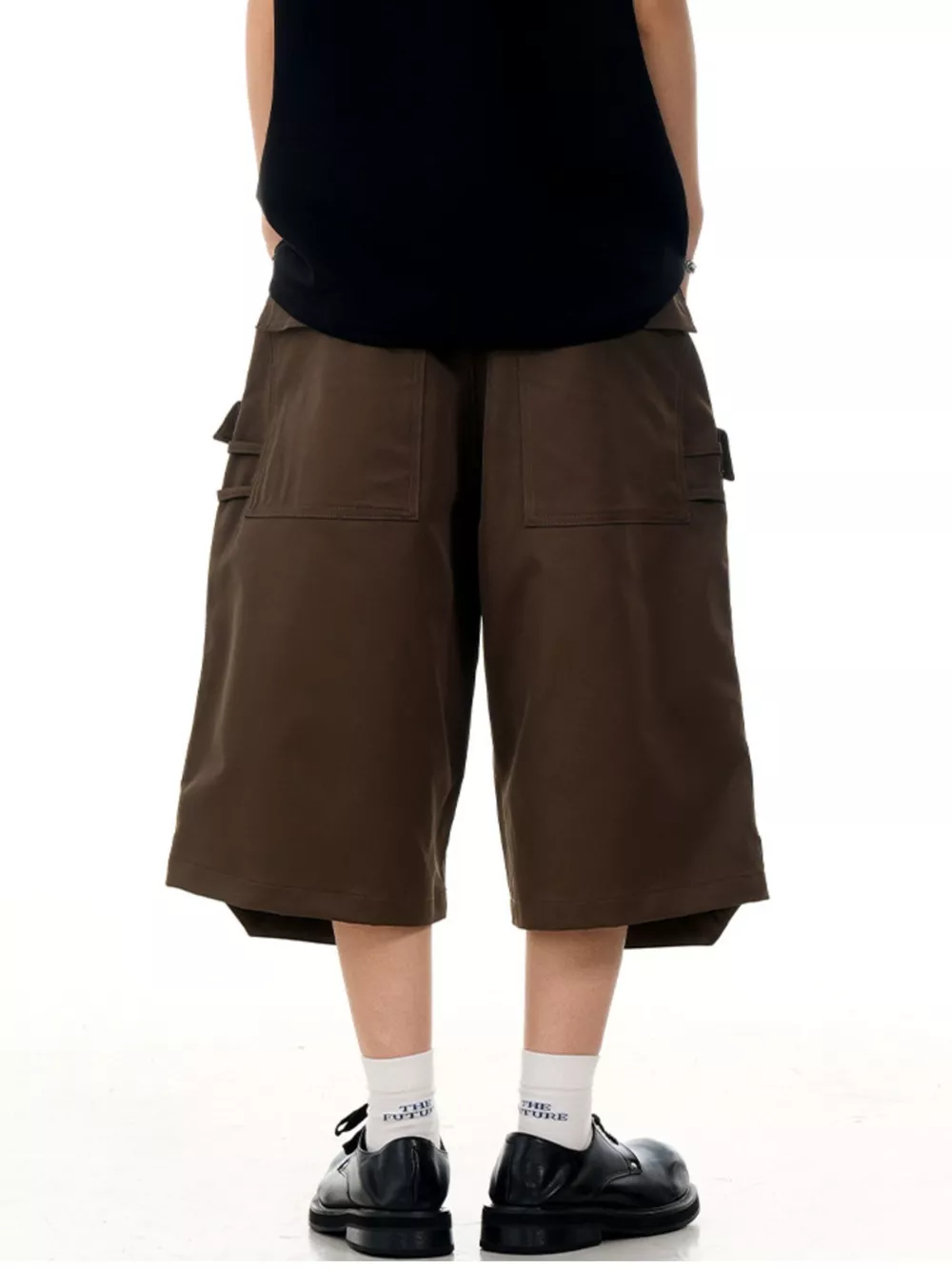 Men's Wide-Leg Cargo Capris, image 3