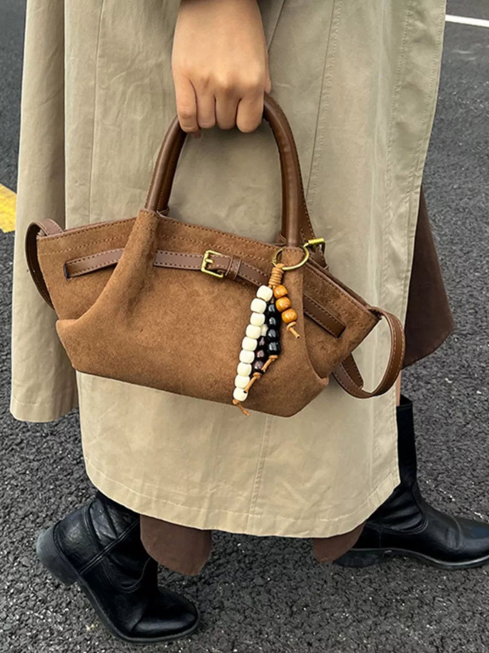 Buckle Decor Tote Bag, image 21