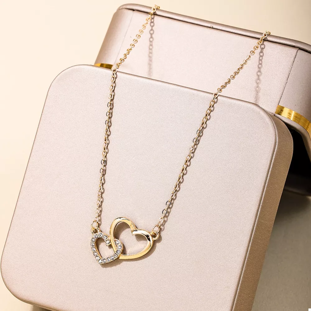 18K Gold-Plated Heart Pendant Necklace, image 2