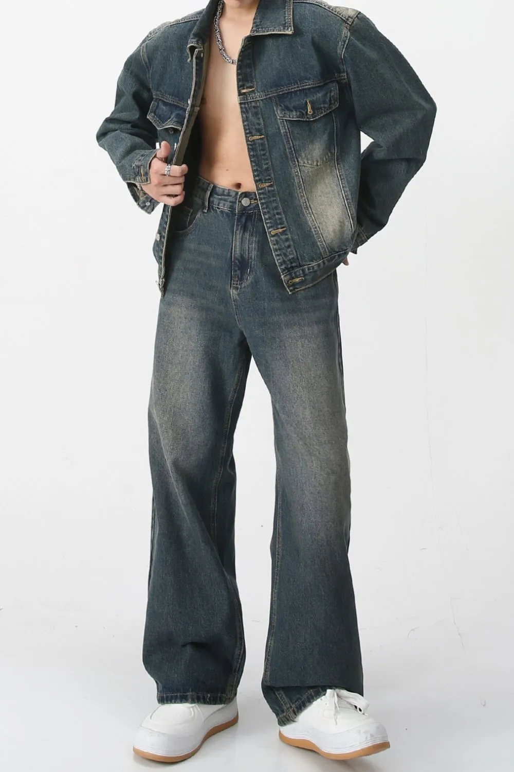 Baggy Jeans with Pockets, image 2