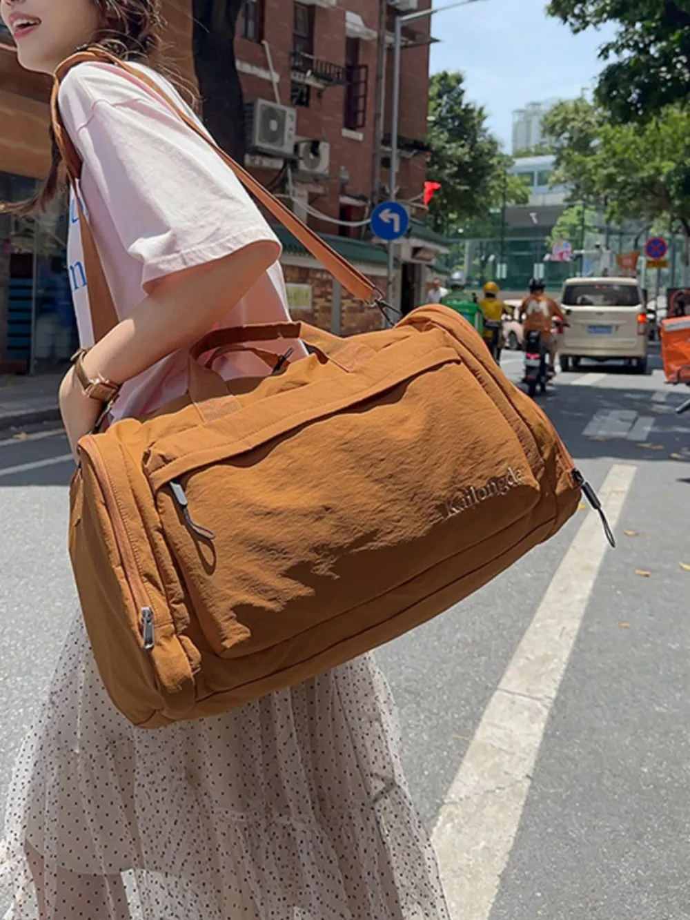 Oxford Cloth Duffel Bag, image 5