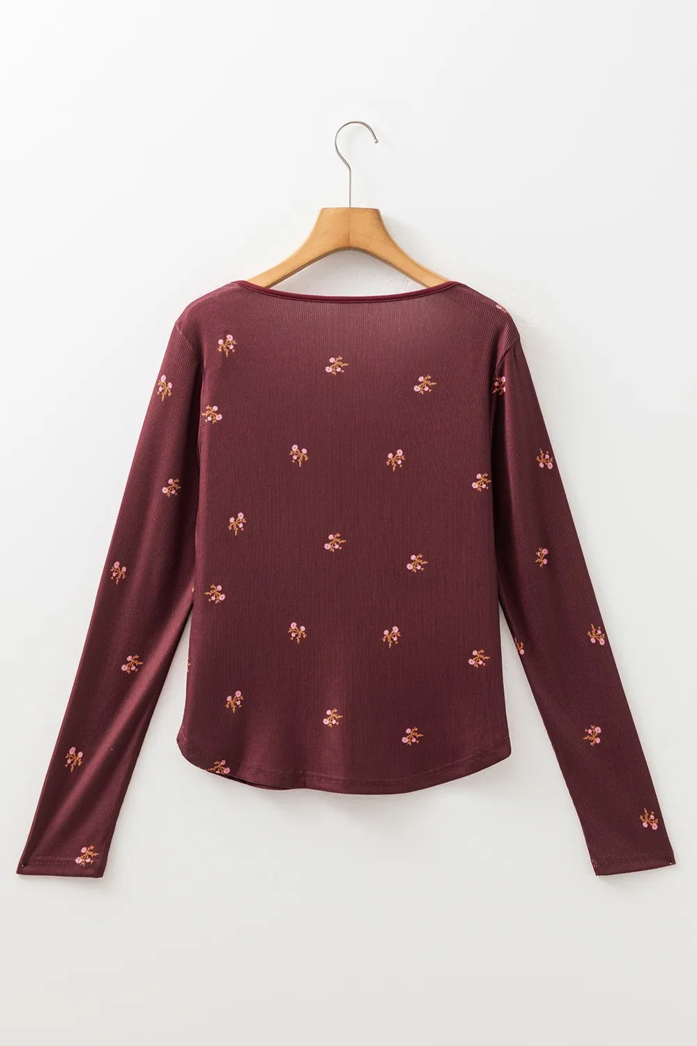 Floral Long Sleeve T-Shirt, image 8