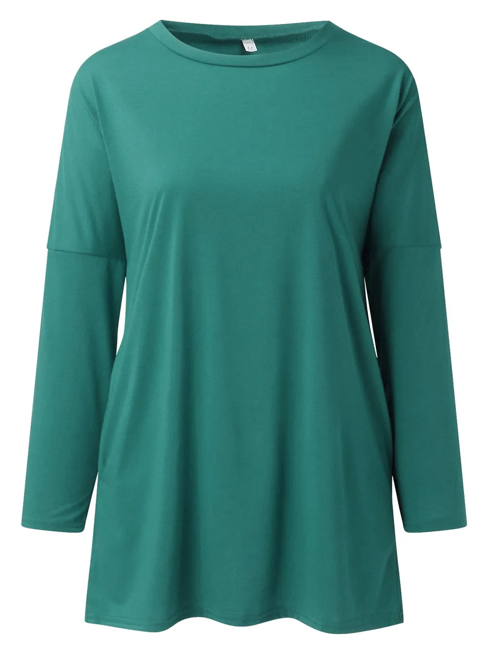 Full Size Round Neck Long Sleeve T-Shirt, image 4
