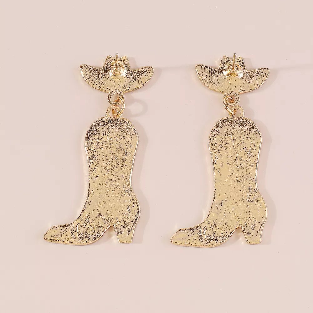Cowboy Boot Dangle Earrings, image 9