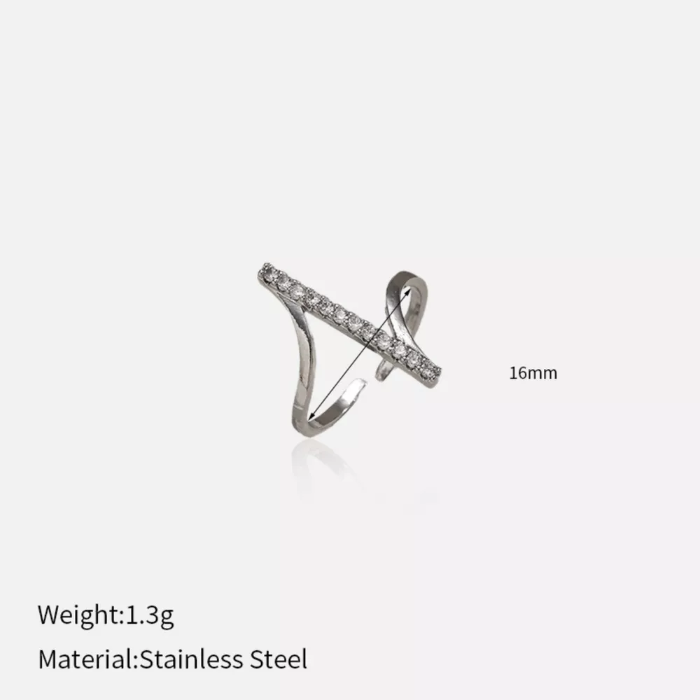 Irregular Rhinestone Ring, image 7