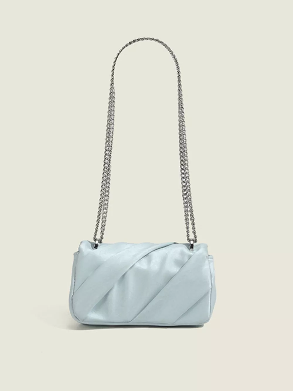 Ruched Flap Crossbody Bag, image 3
