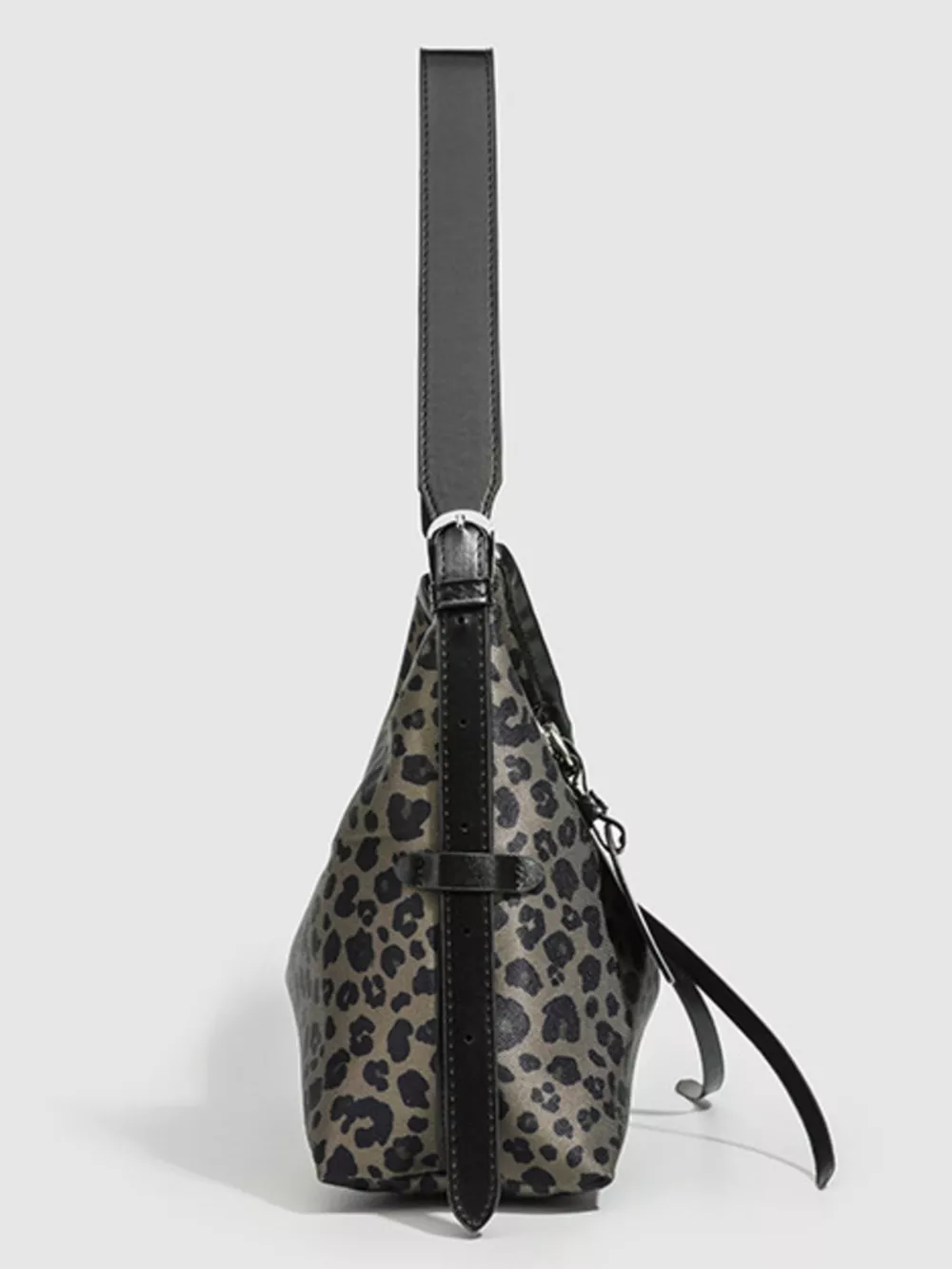 Leopard Hobo Shoulder Bag, image 4