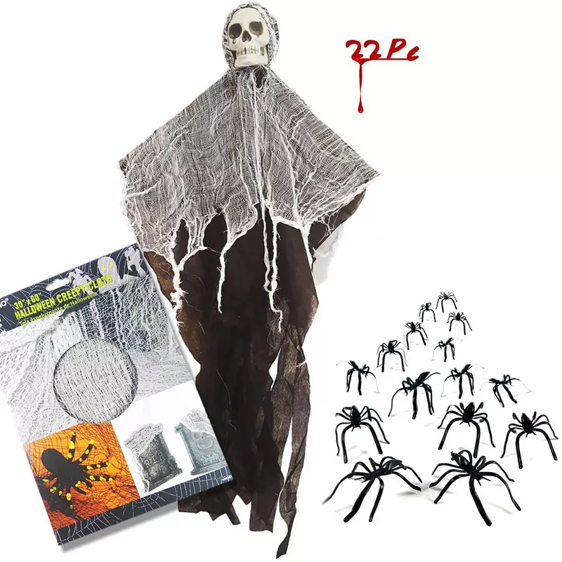 Halloween Spooky Hanging Skeleton Ghost, image 4