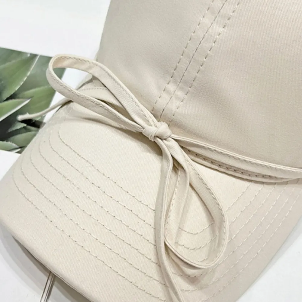 Bow Solid Color Baseball Cap, image 6
