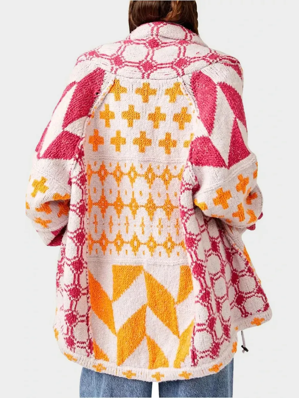 Collared Neck Long Sleeve Cardigan, image 24