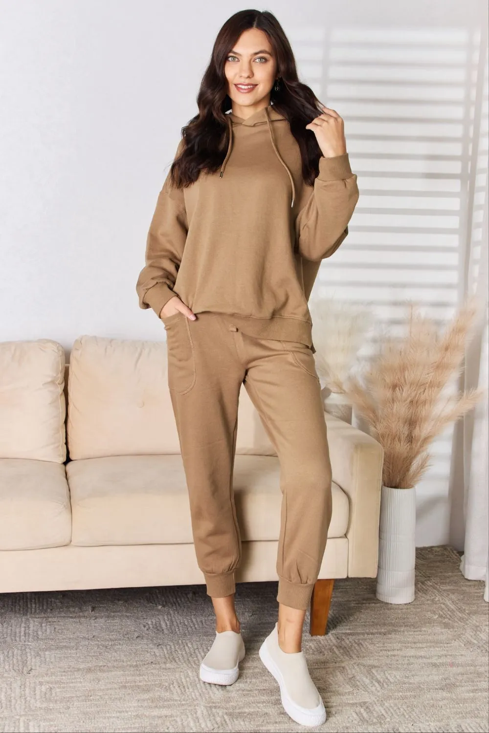High Rise Relaxed Joggers, image 4