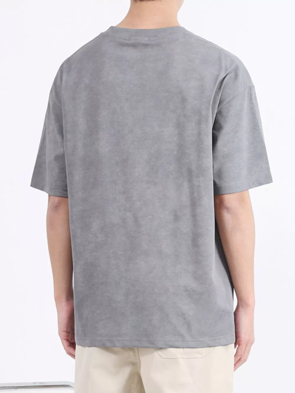 Men's Plus Size Round Neck Short Sleeve T-Shirt, image 8