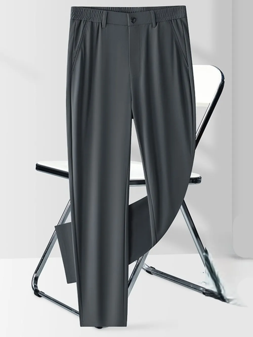 Men's Plus Size Wide Leg Pants, image 2