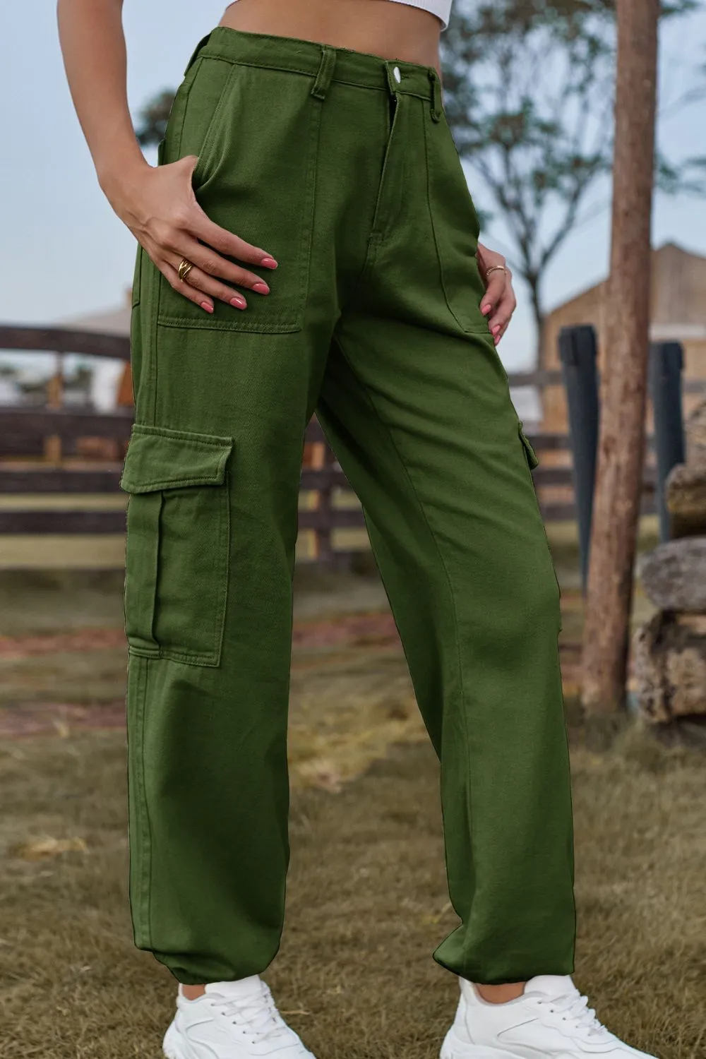 Long Jeans with Pocket, image 2