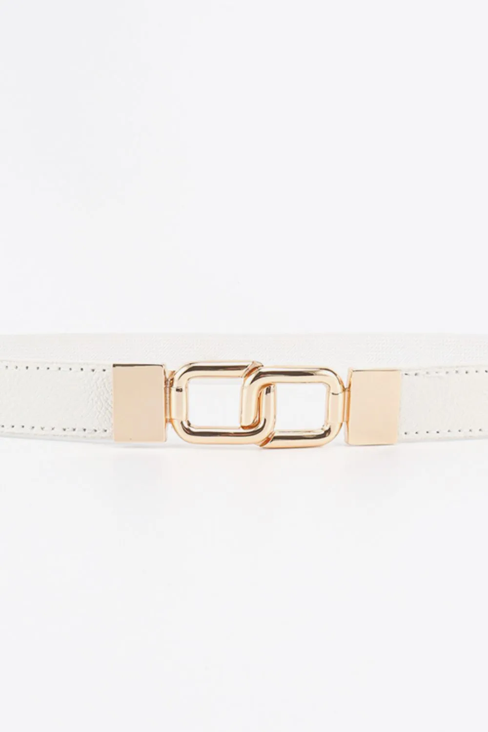 Geometric Double Buckle Elastic Belt, image 13