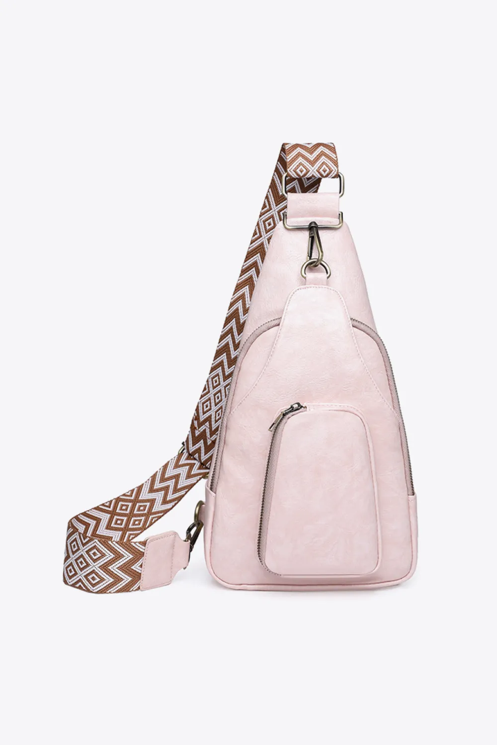Take A Trip PU Leather Sling Bag, image 27