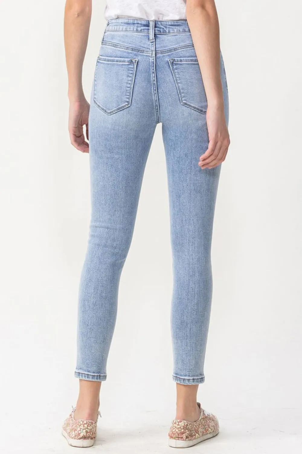 Full Size Talia High Rise Crop Skinny Jeans, image 2