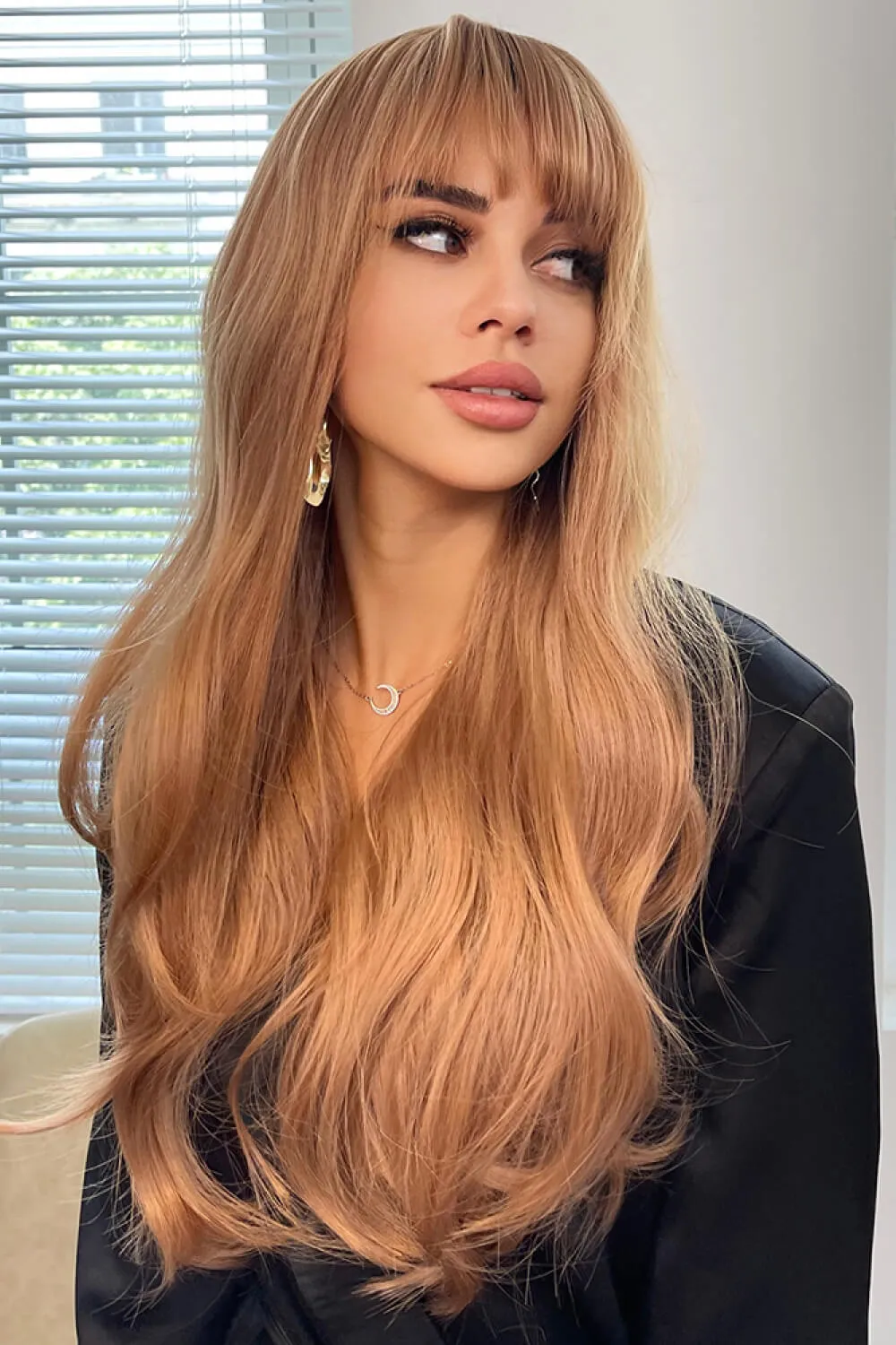 Natural Wave Full Machine Synthetic Wigs 26", image 7
