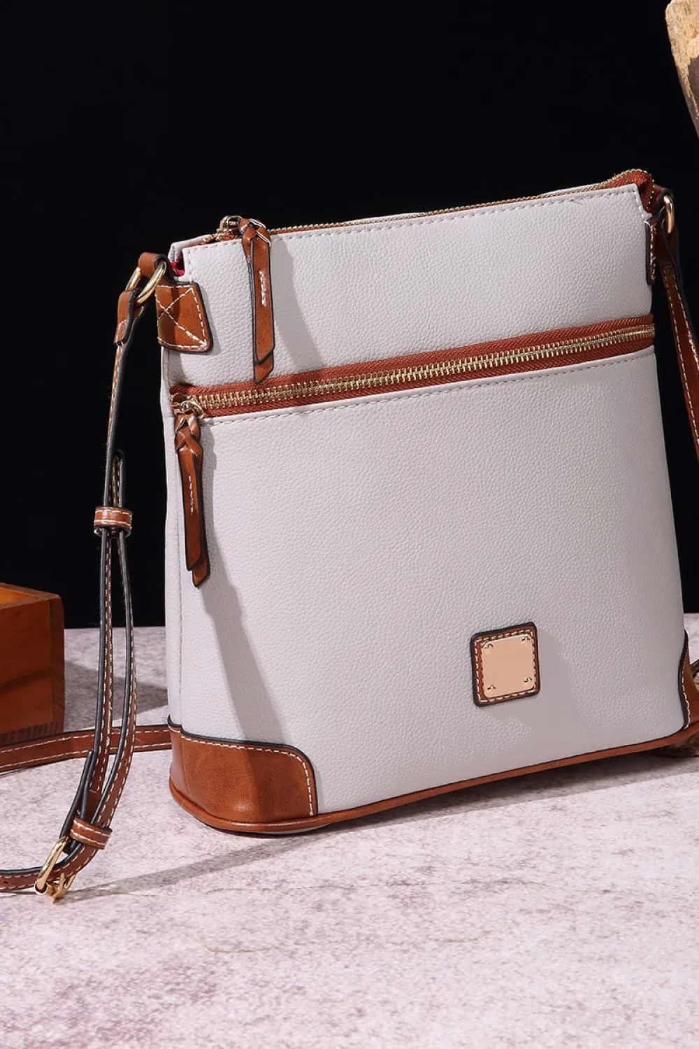 PU Leather Crossbody Bag, image 2