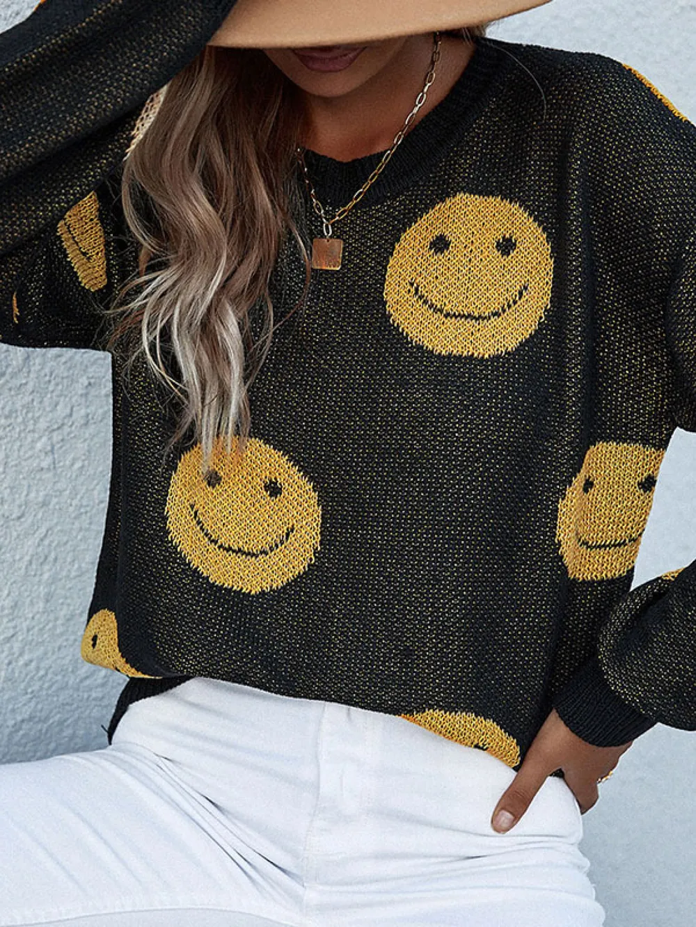 Smiley Face Sweater, image 5