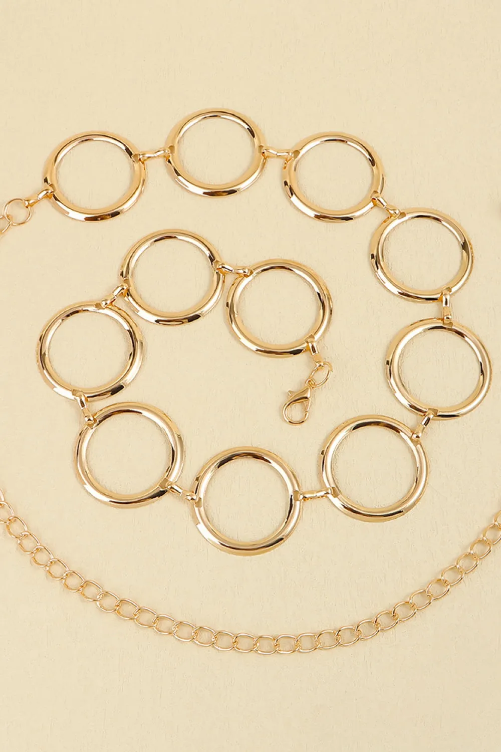 Circle Ring Chain Belt, image 2
