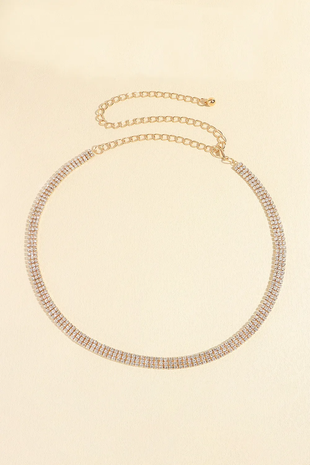 Rhinestones Alloy Belt, image 2