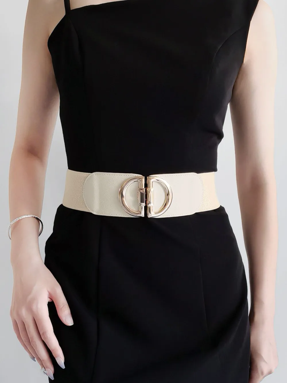 D Buckle Elastic Belt, image 4