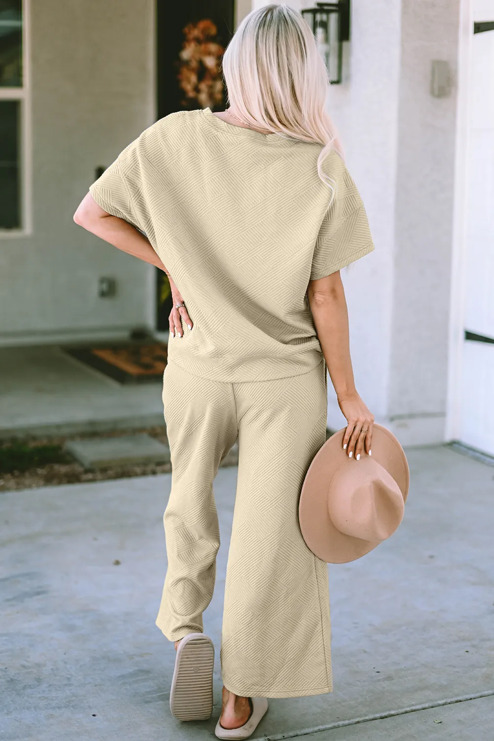 Short Sleeve Top and Pants Set, image 15