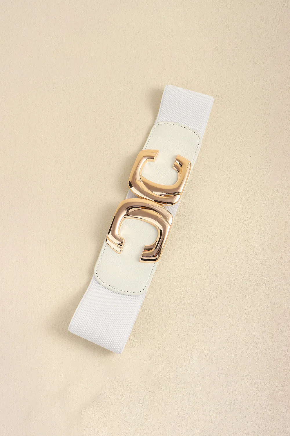 Zinc Alloy Buckle Elastic Wide Belt, image 10