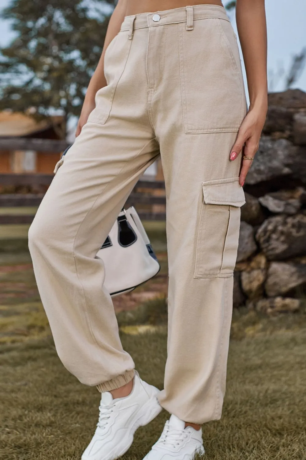 Long Jeans with Pocket, image 3