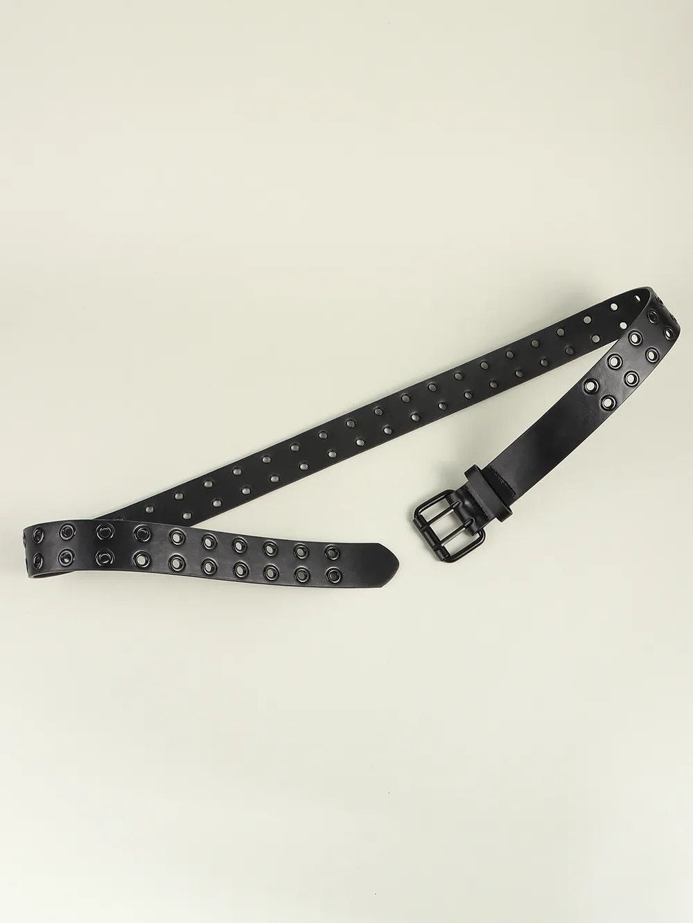 Grommet PU Leather Belt, image 20